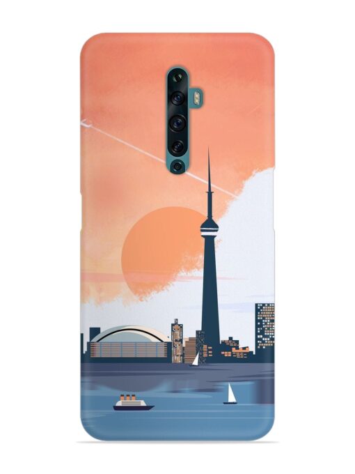 Toronto Canada Snap Case for Oppo Reno 2F Zapvi