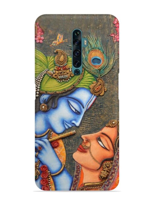 Lord Radha Krishna Flute Art Snap Case for Oppo Reno 2F Zapvi