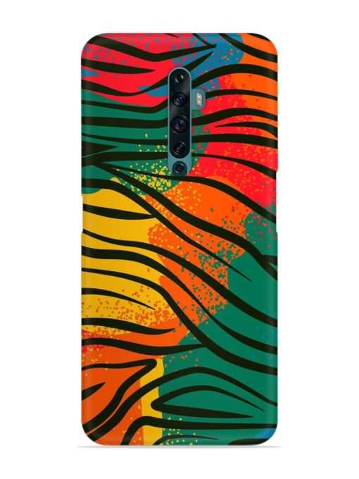 Bright Colorful Snap Case for Oppo Reno 2F Zapvi