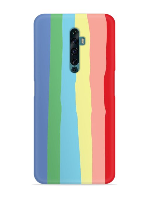 Rainbow Premium Shade Snap Case for Oppo Reno 2F Zapvi