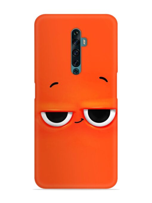 Smiley Face Snap Case for Oppo Reno 2F Zapvi