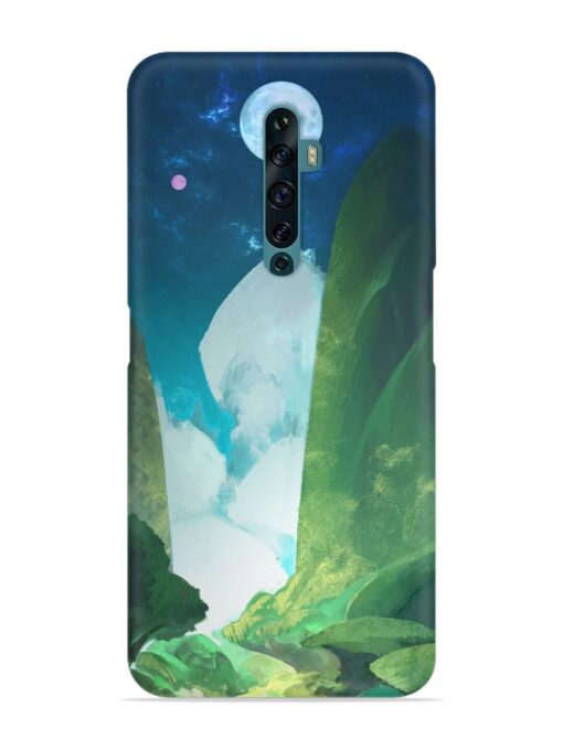 Abstract Art Of Nature Snap Case for Oppo Reno 2F Zapvi