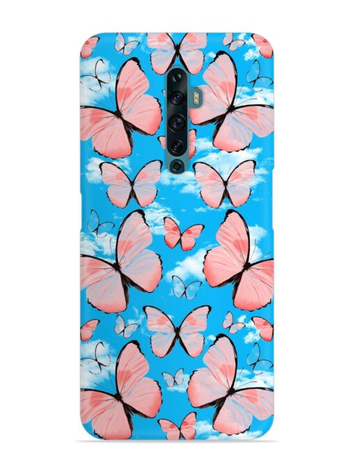 Seamless Pattern Tropical Snap Case for Oppo Reno 2F Zapvi