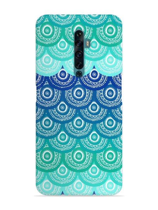 Ethnic Seamless Pattern Snap Case for Oppo Reno 2F Zapvi