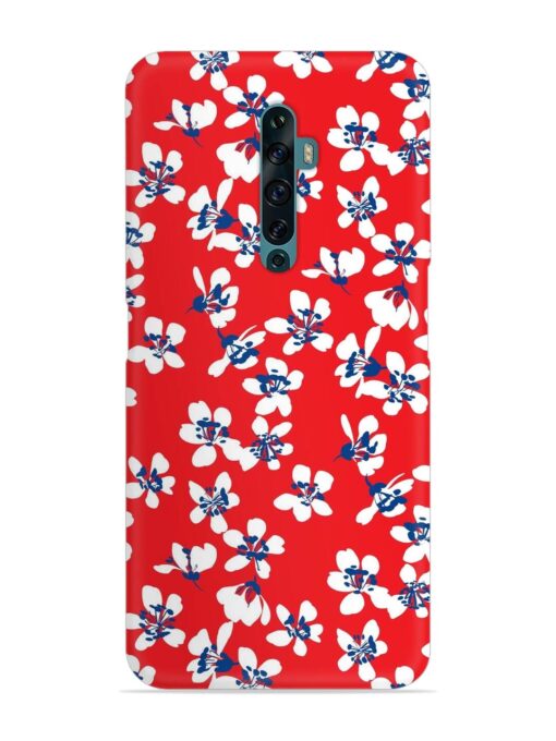 Hand Drawn Abstract Snap Case for Oppo Reno 2F Zapvi