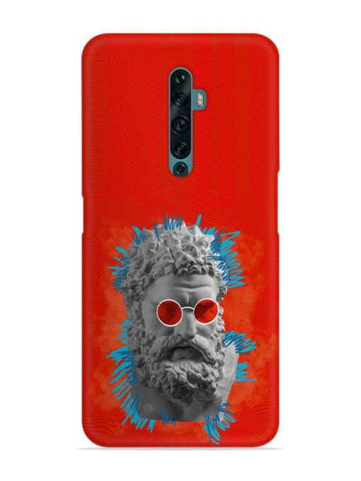 Contemporary Art Concept Snap Case for Oppo Reno 2F Zapvi