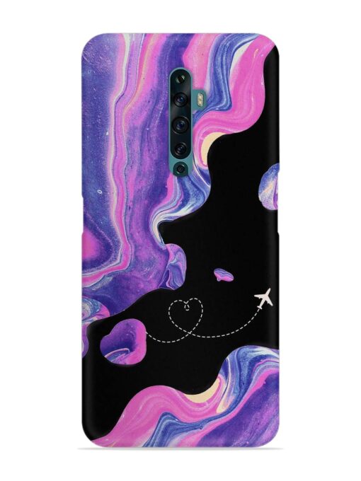 Glitter Art Snap Case for Oppo Reno 2F Zapvi