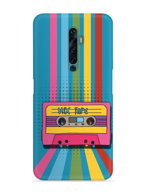 Mix Tape Vactor Snap Case for Oppo Reno 2F Zapvi