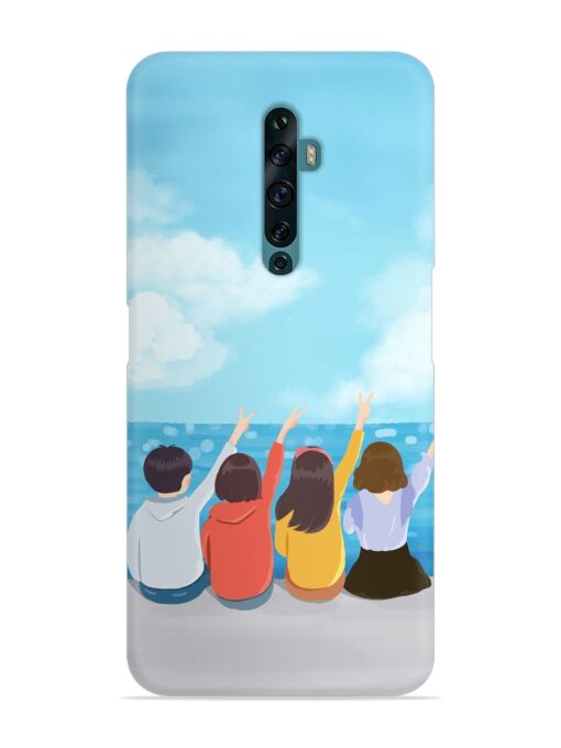 Happy Kids Snap Case for Oppo Reno 2F Zapvi