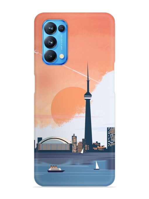 Toronto Canada Snap Case for Oppo Reno 5 Zapvi