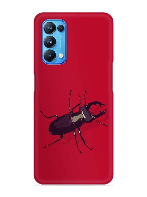 Beetles Snap Case for Oppo Reno 5 Zapvi