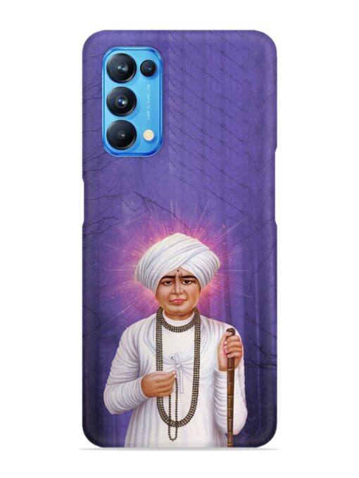 Jalaram Bapa Virpur Snap Case for Oppo Reno 5 Zapvi