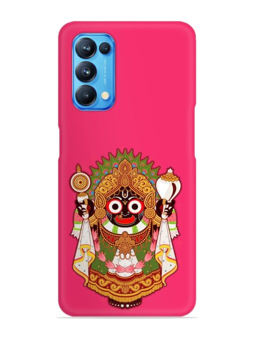 Hindu God Sri Snap Case for Oppo Reno 5 Zapvi