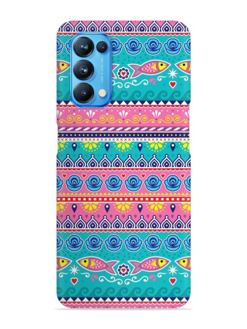 Indian Truck Snap Case for Oppo Reno 5 Zapvi