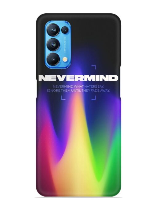 Nevermind Snap Case for Oppo Reno 5 Zapvi