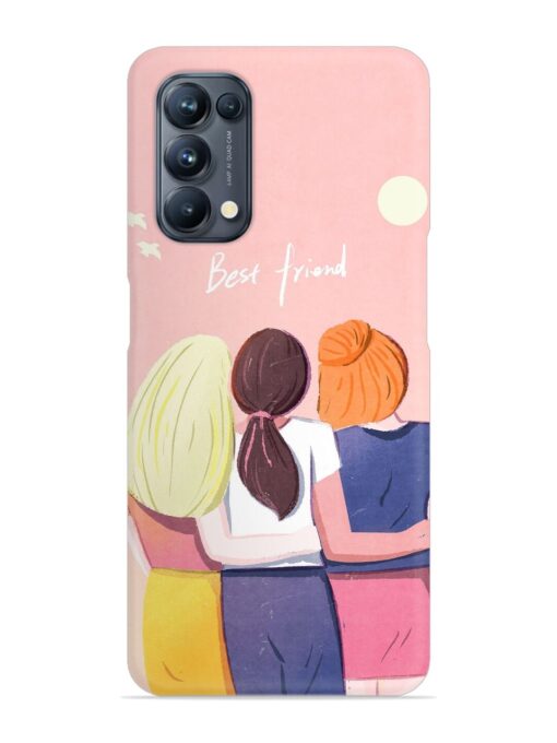 Friendship Day Snap Case for Oppo Reno 5 Pro (5G) Zapvi