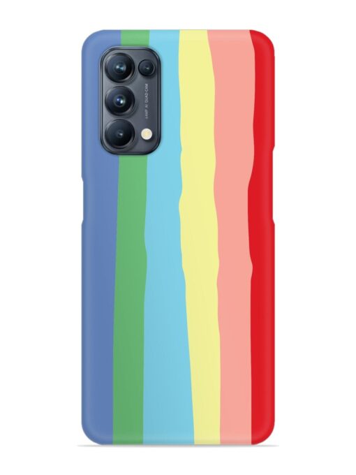 Rainbow Premium Shade Snap Case for Oppo Reno 5 Pro (5G) Zapvi