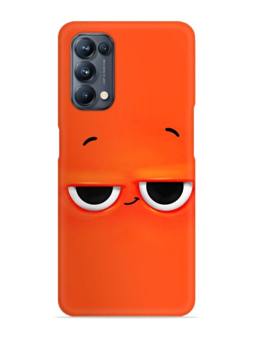 Smiley Face Snap Case for Oppo Reno 5 Pro (5G) Zapvi