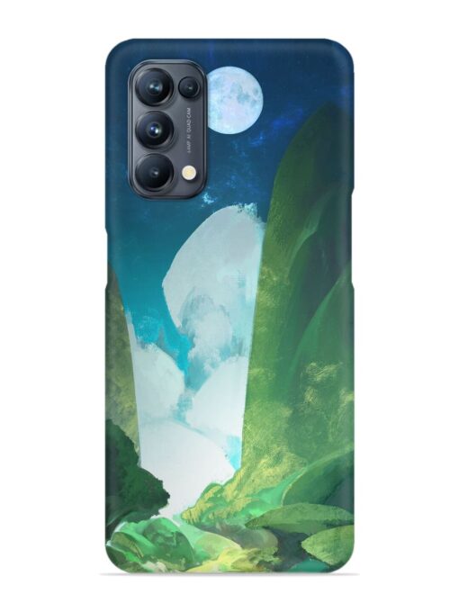 Abstract Art Of Nature Snap Case for Oppo Reno 5 Pro (5G) Zapvi