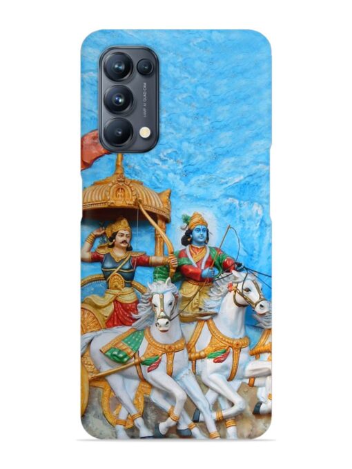 Hyderabad India March 19 Wall Art Snap Case for Oppo Reno 5 Pro (5G) Zapvi