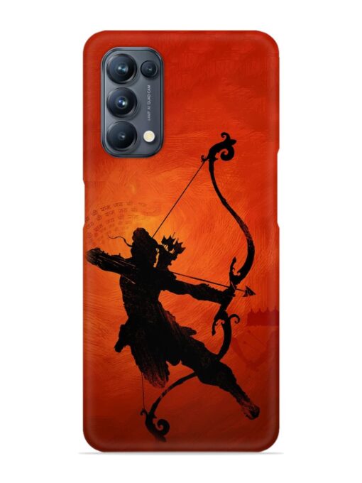 Illustration Lord Rama Snap Case for Oppo Reno 5 Pro (5G) Zapvi