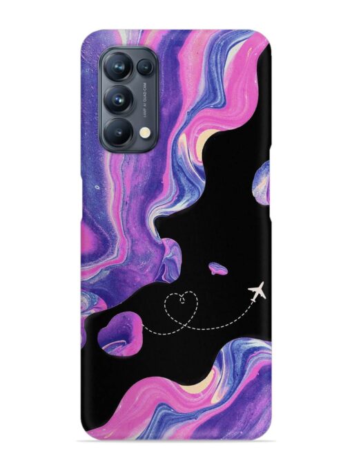 Glitter Art Snap Case for Oppo Reno 5 Pro (5G) Zapvi