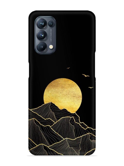 Golden Sunrise Snap Case for Oppo Reno 5 Pro (5G) Zapvi