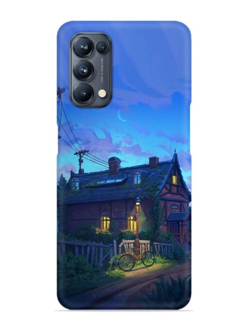 Beautiful Village House Snap Case for Oppo Reno 5 Pro (5G) Zapvi