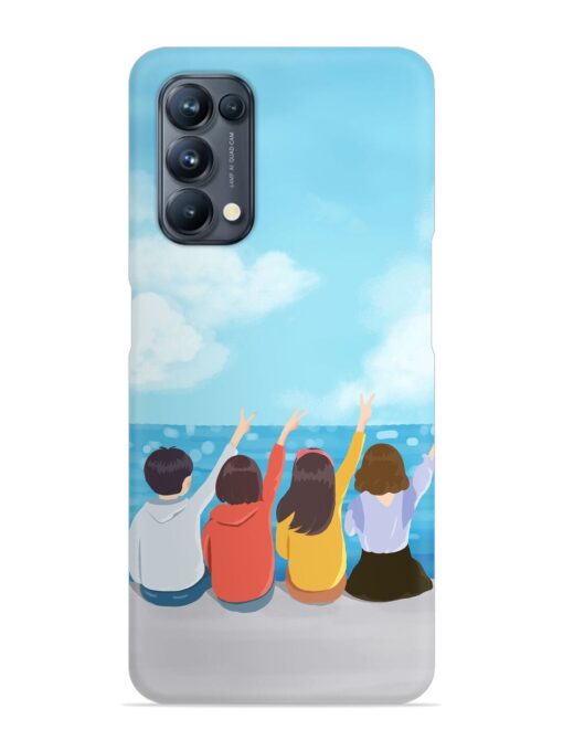 Happy Kids Snap Case for Oppo Reno 5 Pro (5G) Zapvi