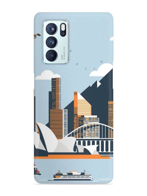 Sydney Opera Landscape Snap Case for Oppo Reno 6 Pro (5G) Zapvi