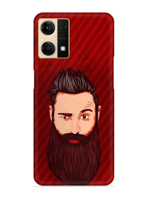 Beardo Man Snap Case for Oppo Reno 7 (4G) Zapvi