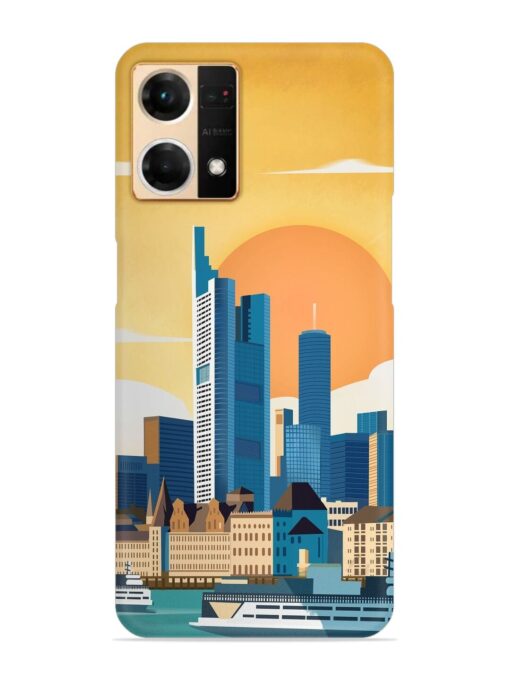 Germany Frankfurt Snap Case for Oppo Reno 7 (4G) Zapvi