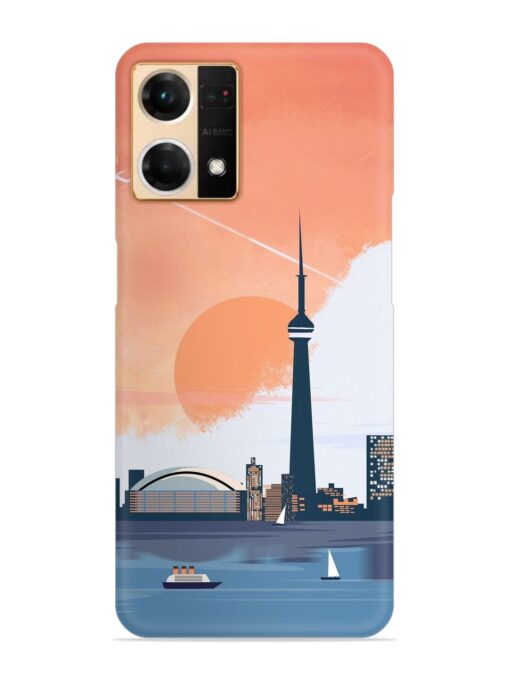 Toronto Canada Snap Case for Oppo Reno 7 (4G) Zapvi