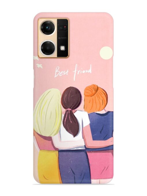 Friendship Day Snap Case for Oppo Reno 7 (4G) Zapvi