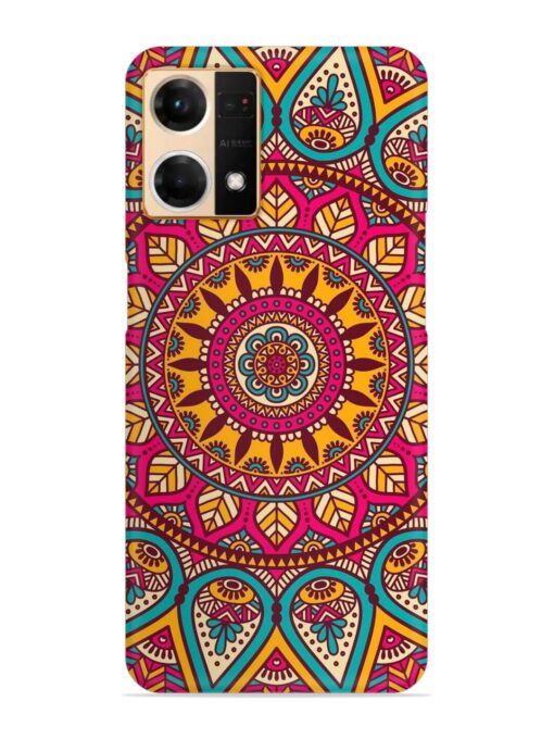 Mandala Joy Snap Case for Oppo Reno 7 (4G) Zapvi