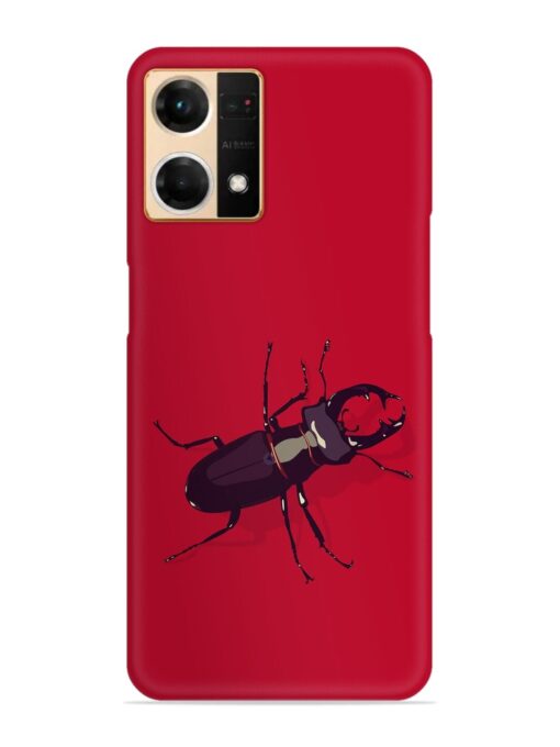 Beetles Snap Case for Oppo Reno 7 (4G) Zapvi