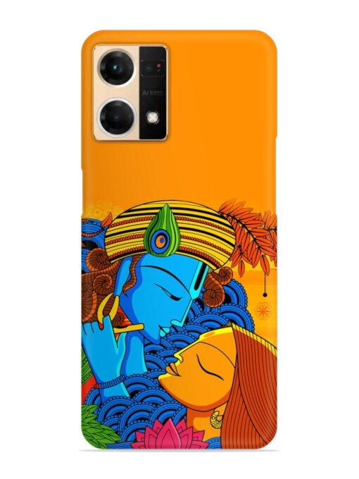 Illustration Hindu Goddess Snap Case for Oppo Reno 7 (4G) Zapvi