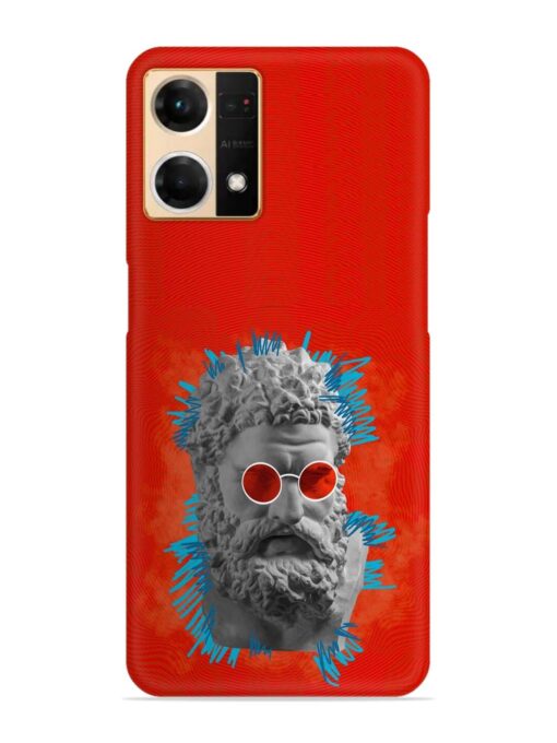 Contemporary Art Concept Snap Case for Oppo Reno 7 (4G) Zapvi