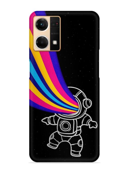 Astronaut Snap Case for Oppo Reno 7 (4G) Zapvi