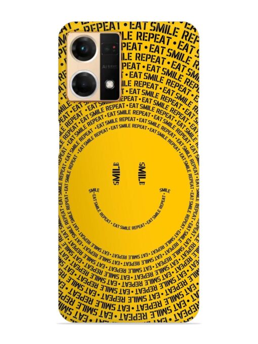 Smiley Snap Case for Oppo Reno 7 (4G) Zapvi