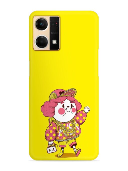 Art Toy Snap Case for Oppo Reno 7 (4G) Zapvi