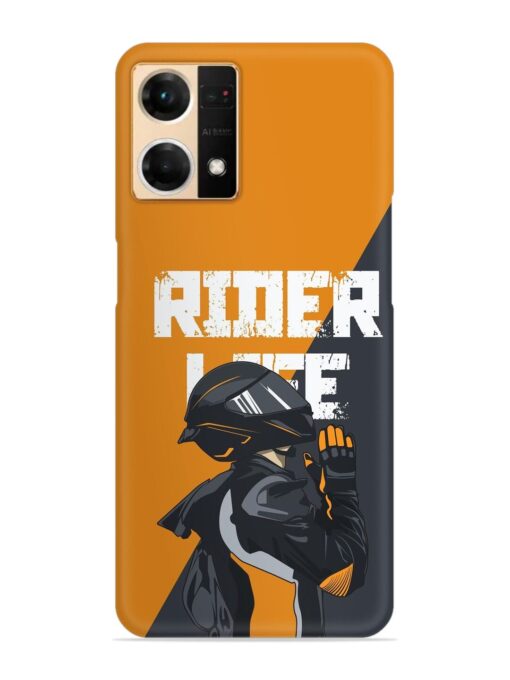 Rider Life Snap Case for Oppo Reno 7 (4G) Zapvi