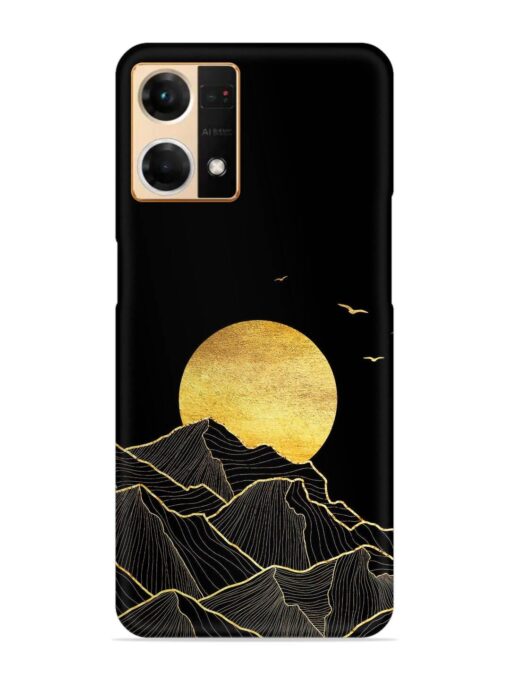 Golden Sunrise Snap Case for Oppo Reno 7 (4G) Zapvi