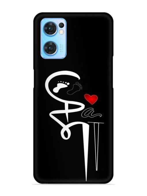 Maa Pa Snap Case for Oppo Reno 7 (5G) Zapvi