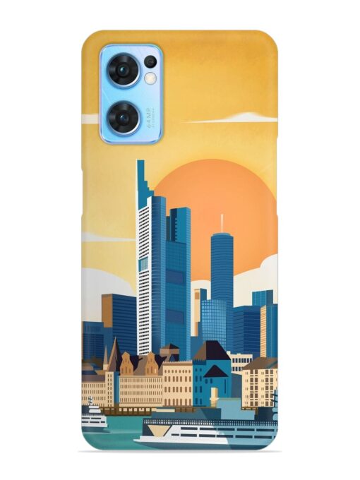 Germany Frankfurt Snap Case for Oppo Reno 7 (5G) Zapvi