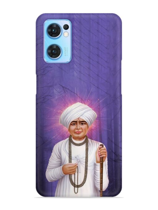 Jalaram Bapa Virpur Snap Case for Oppo Reno 7 (5G) Zapvi