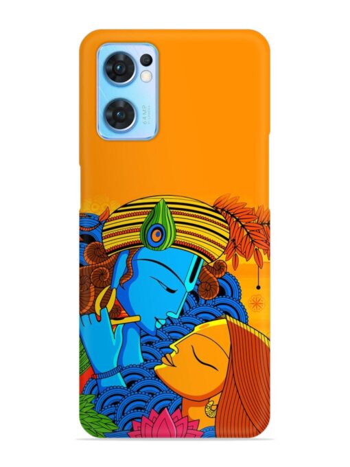 Illustration Hindu Goddess Snap Case for Oppo Reno 7 (5G) Zapvi