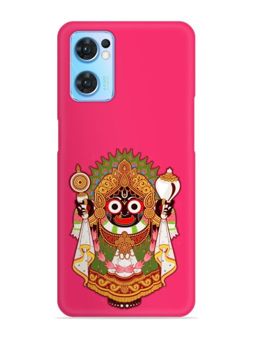 Hindu God Sri Snap Case for Oppo Reno 7 (5G) Zapvi