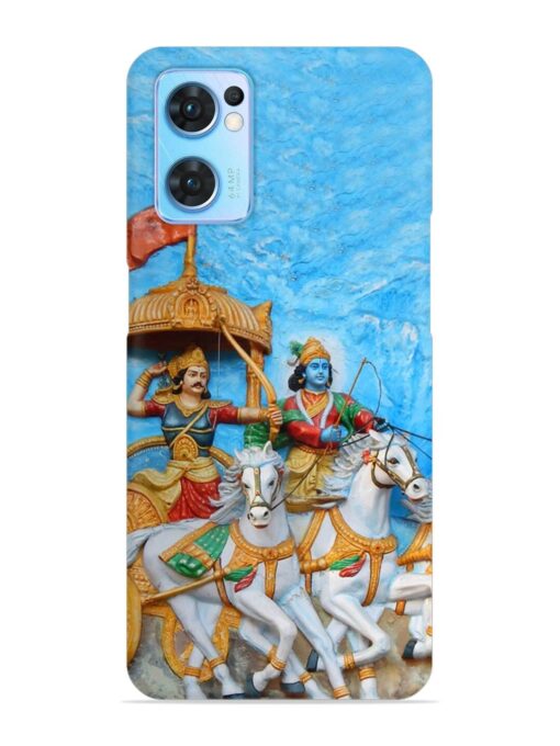 Hyderabad India March 19 Wall Art Snap Case for Oppo Reno 7 (5G) Zapvi