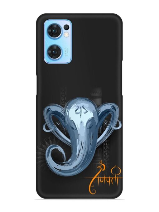 Illustration Lord Ganpati Snap Case for Oppo Reno 7 (5G) Zapvi